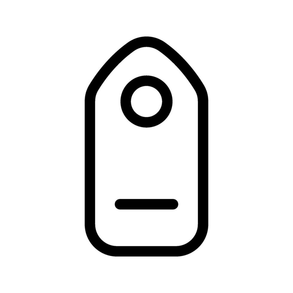 Tag Icon Vector Symbol Design Illustration