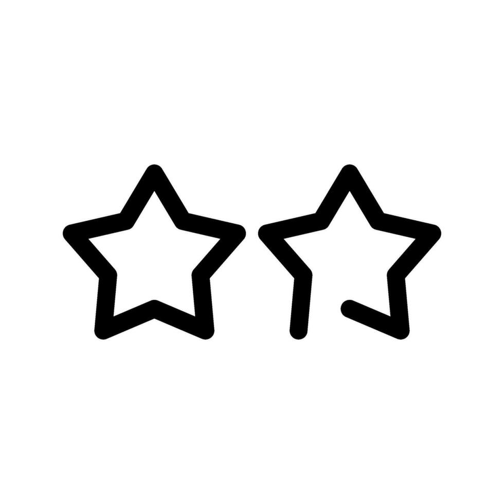 Star Icon Vector Symbol Design Illustration