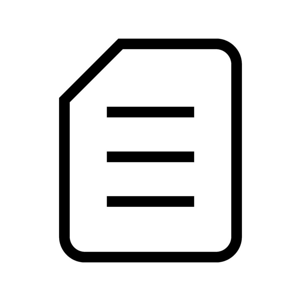 File Icon Vector Symbol Design Illustration