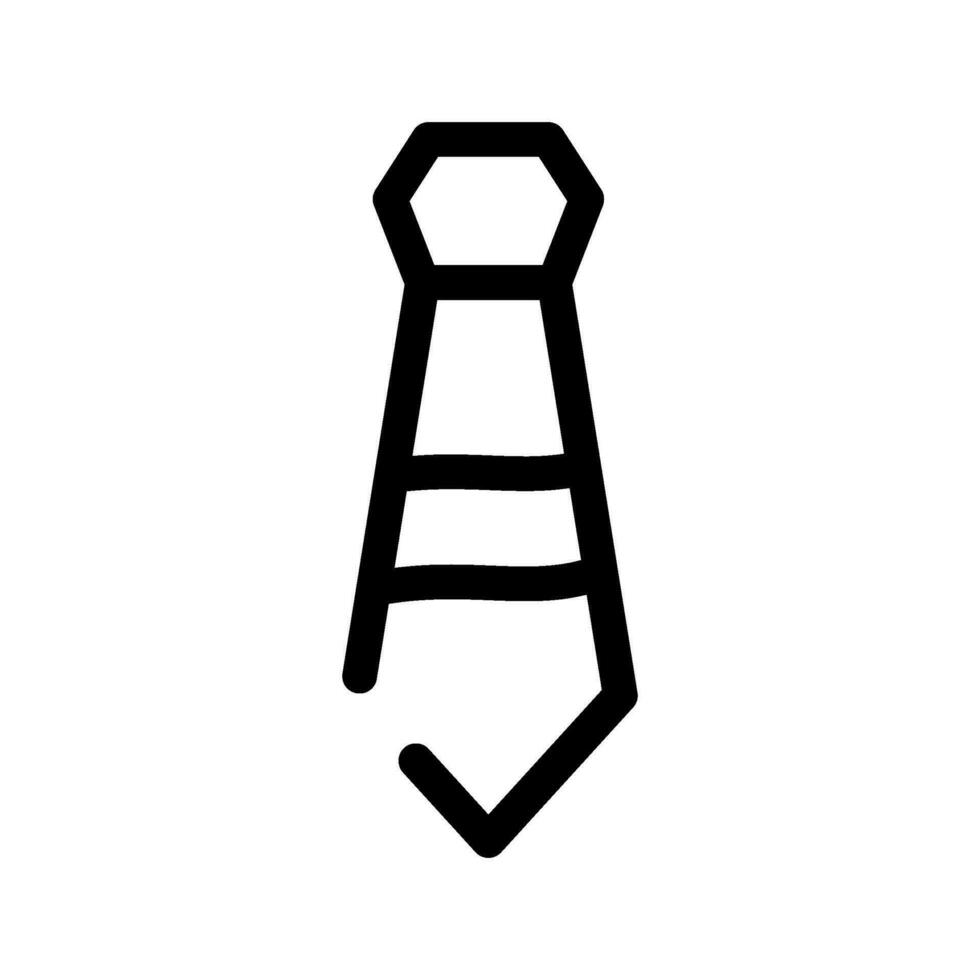 Tie Icon Vector Symbol Design Illustration