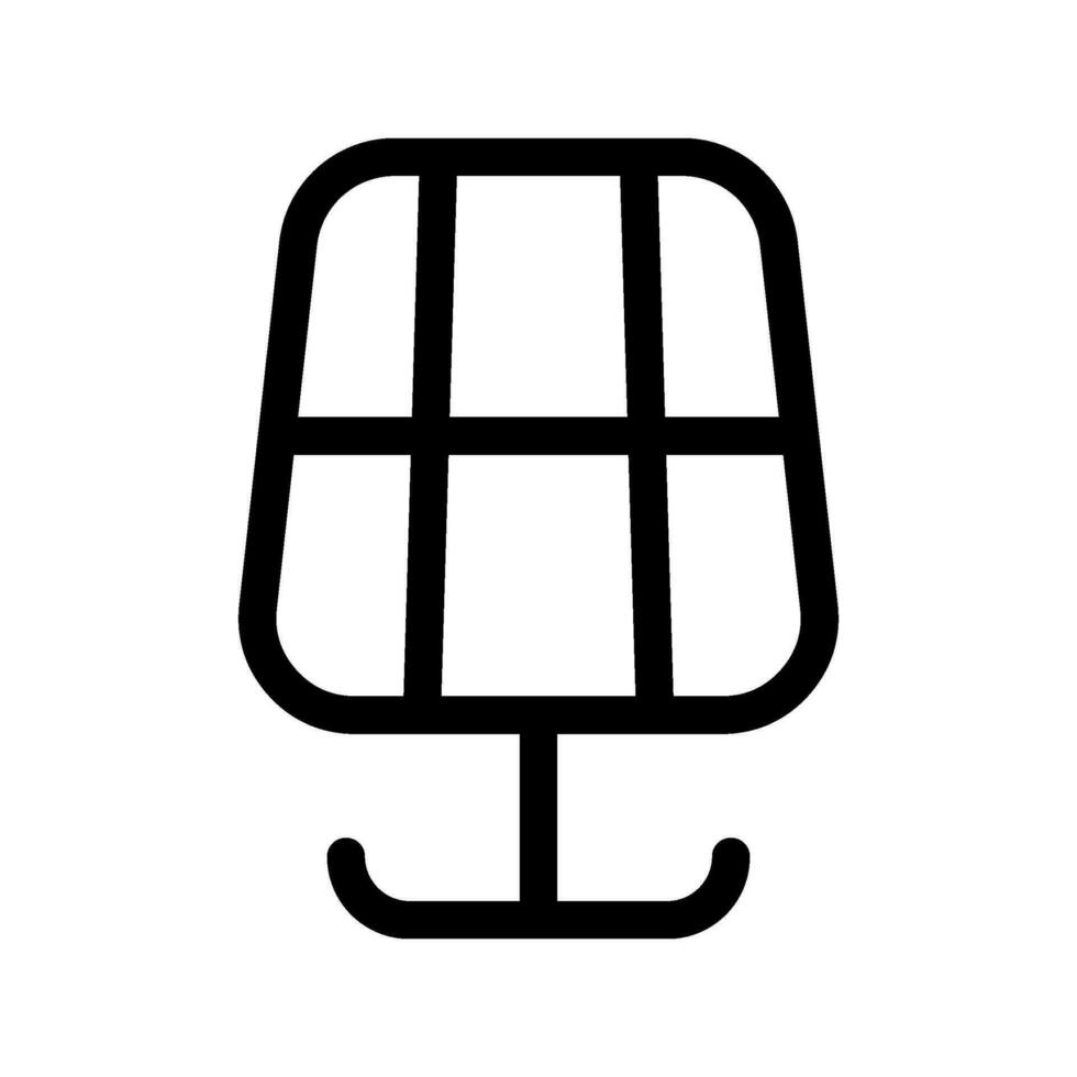 Solar Panel Icon Vector Symbol Design Illustration