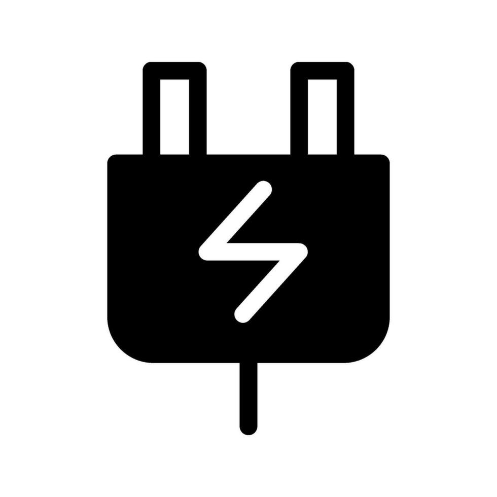 Power Plug Icon Vector Symbol Design Illustration