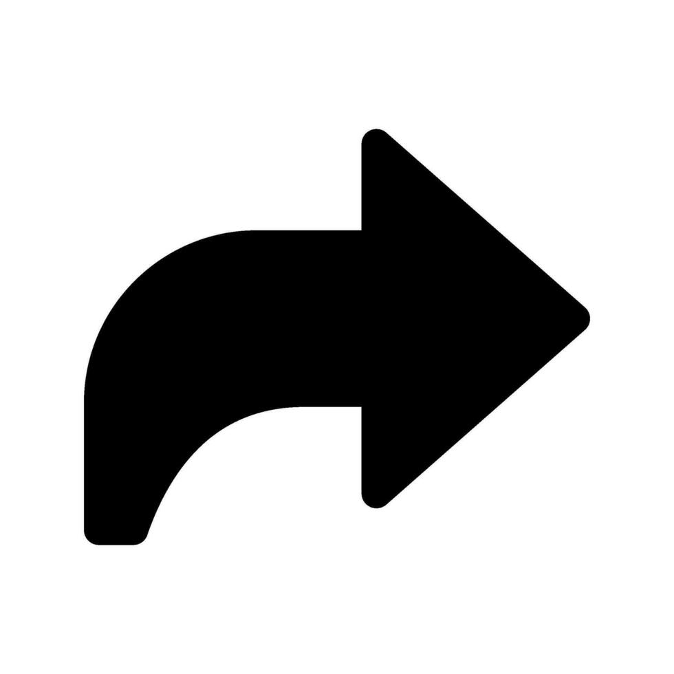 Forward Icon Vector Symbol Design Illustration