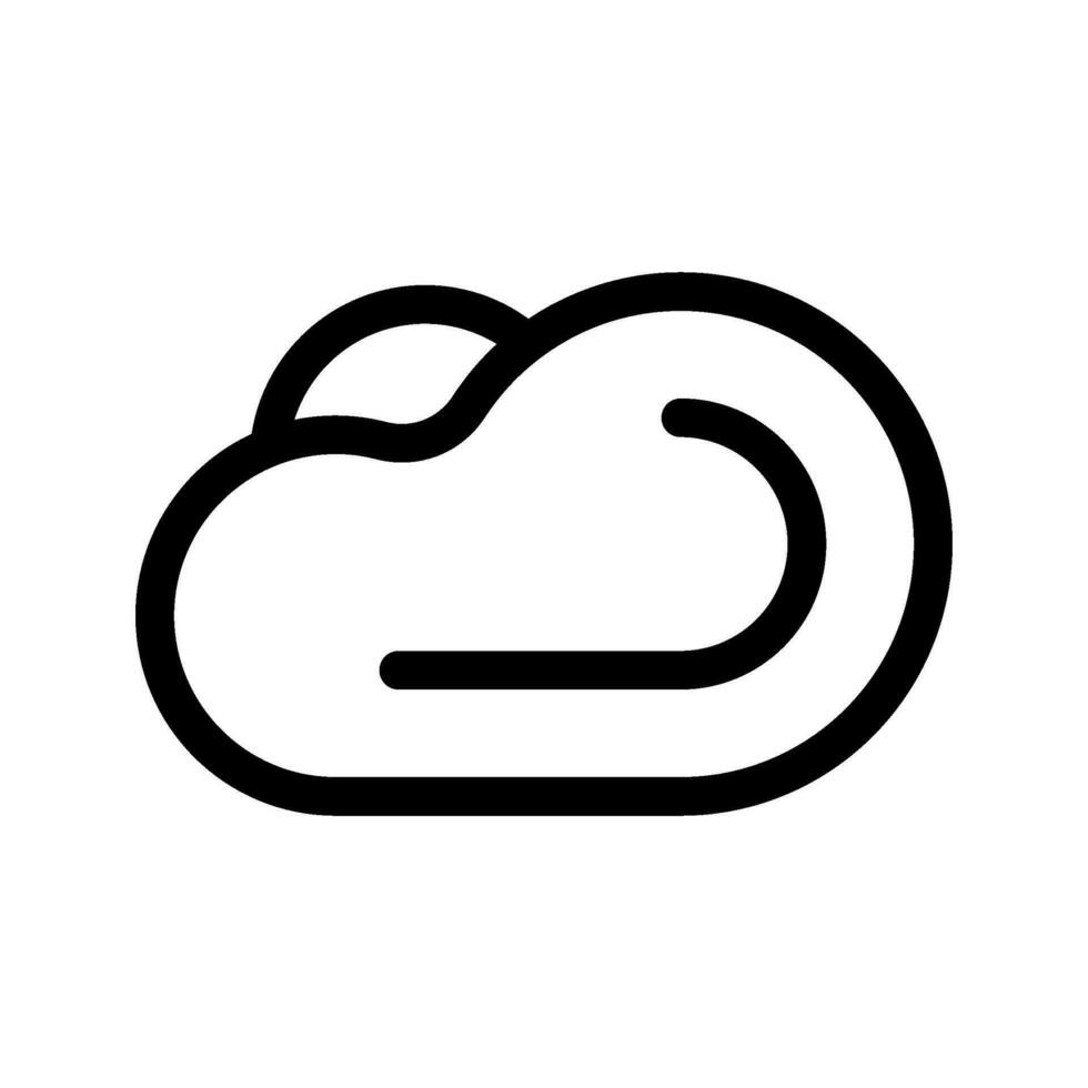 nube icono vector símbolo diseño ilustración