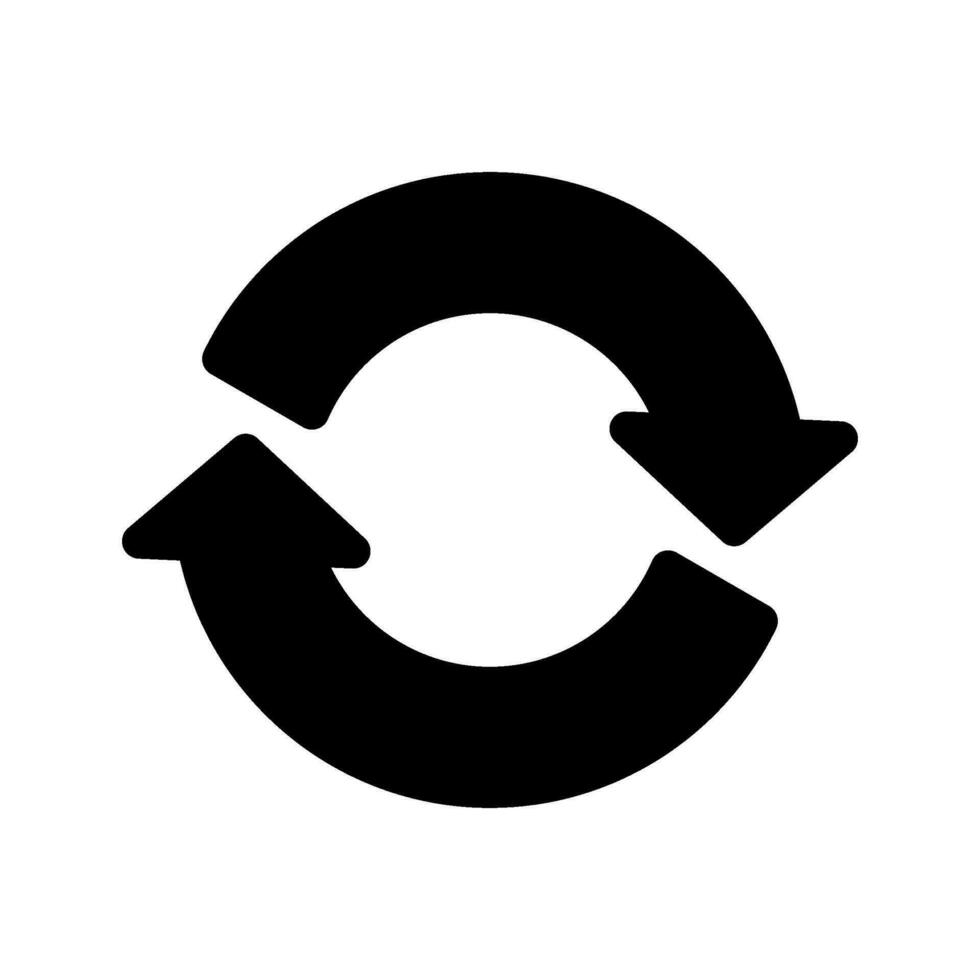 Refresh Icon Vector Symbol Design Illustration