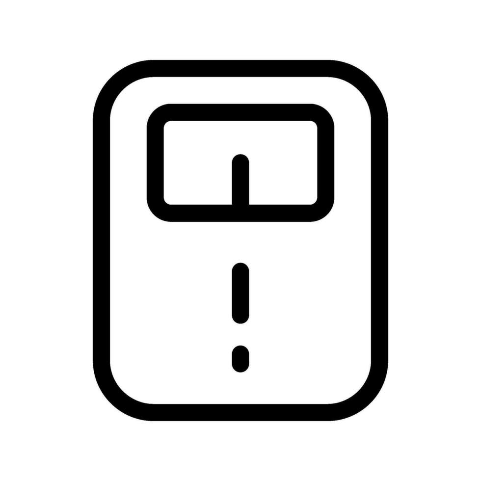 Weight Scale Icon Vector Symbol Design Illustration