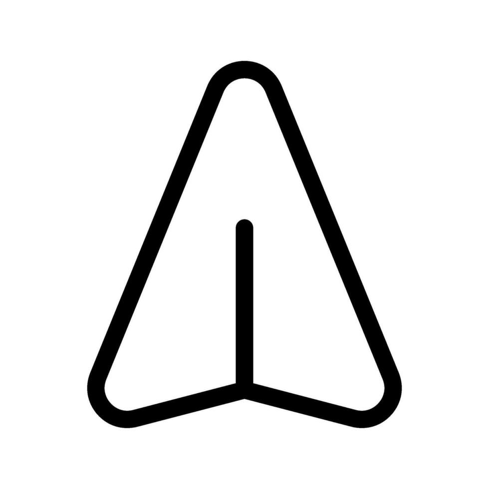 Paper Plane Icon Vector Symbol Design Illustration