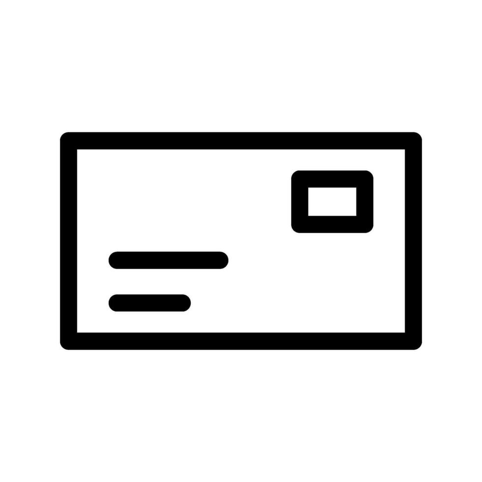 Mail Icon Vector Symbol Design Illustration