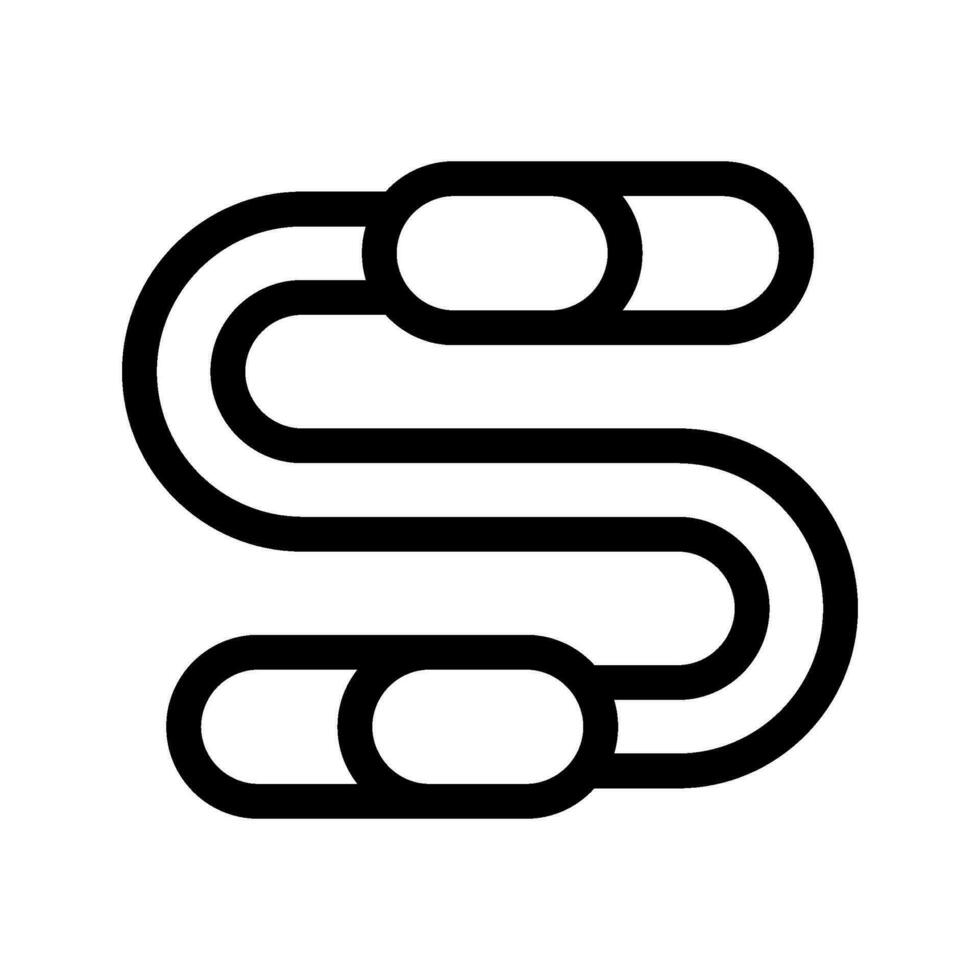 Skipping Rope Icon Vector Symbol Design Illustration