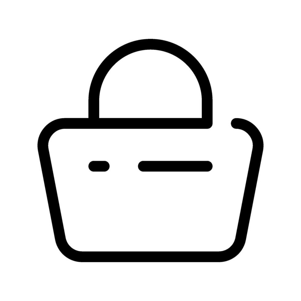 Basket Icon Vector Symbol Design Illustration