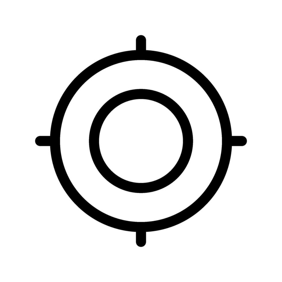 Goal Icon Vector Symbol Design Illustration
