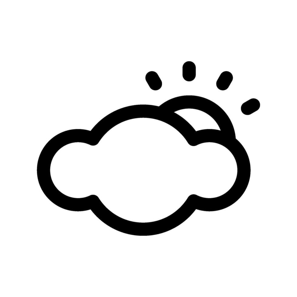 nube icono vector símbolo diseño ilustración