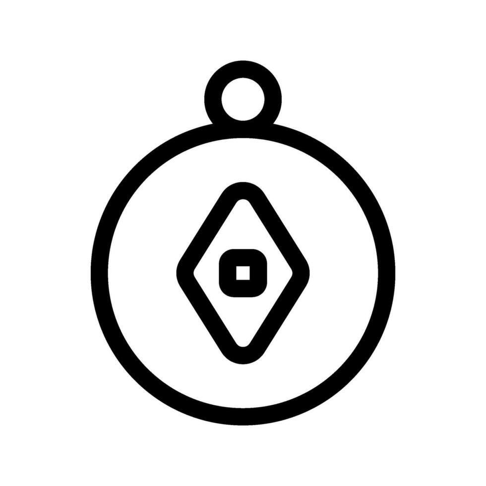 Compass Icon Vector Symbol Design Illustration