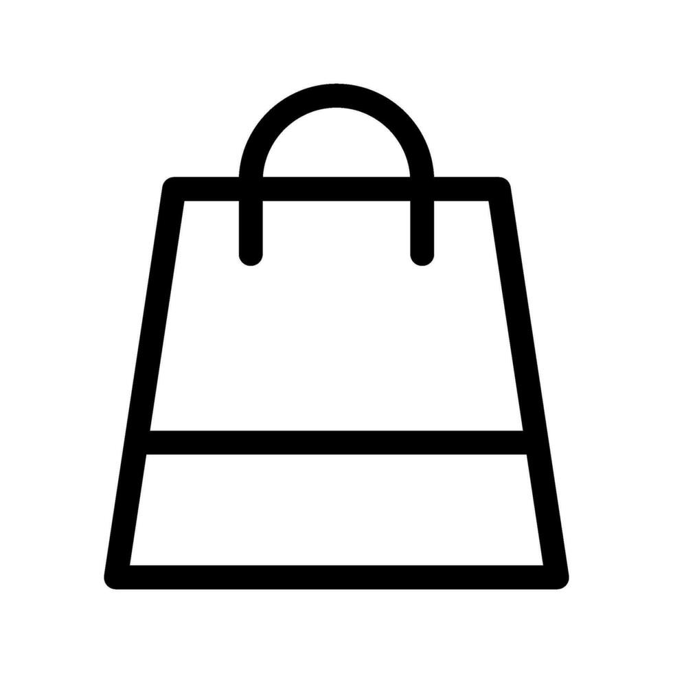Bag Icon Vector Symbol Design Illustration