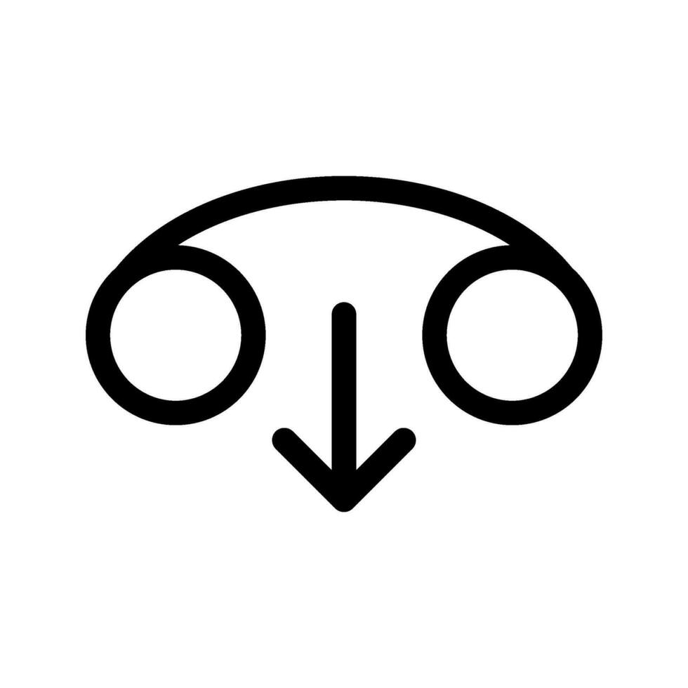 Outcoming Call Icon Vector Symbol Design Illustration