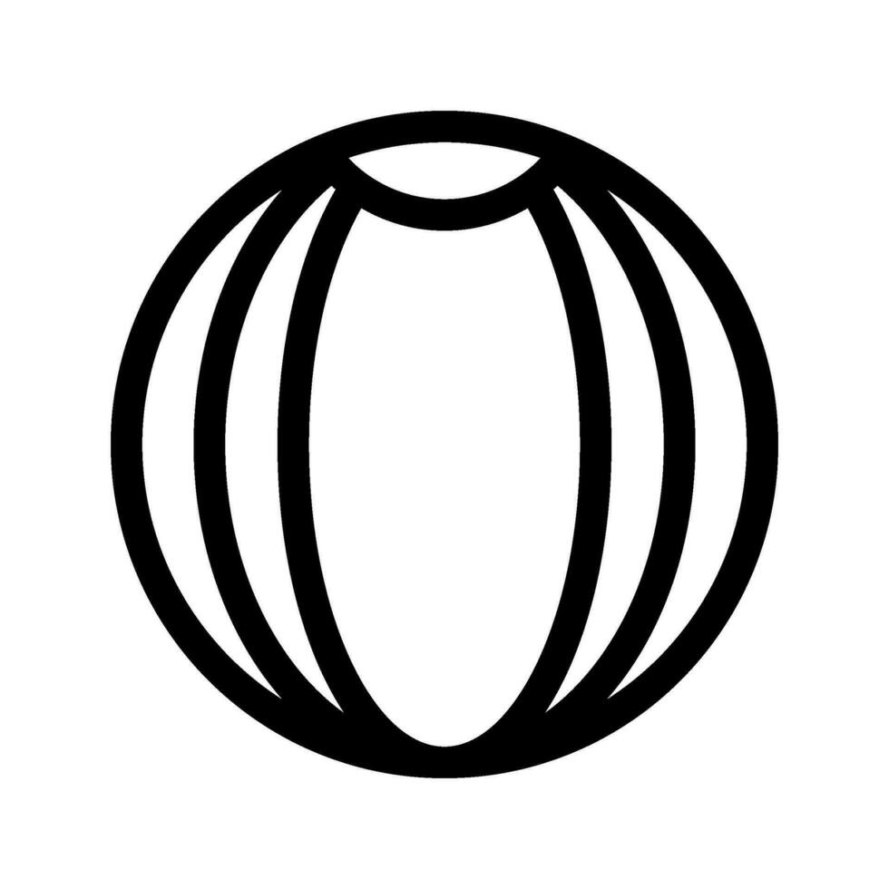 pelota icono vector símbolo diseño ilustración
