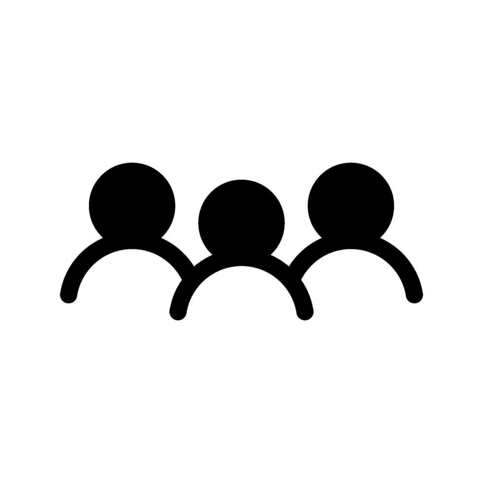 Community Icon Vector Symbol Design Illustration