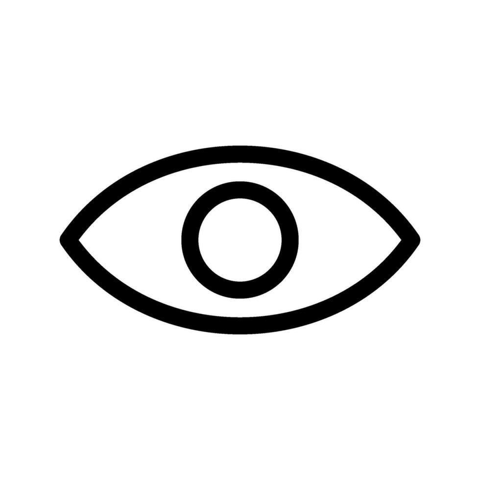 Eye Icon Vector Symbol Design Illustration