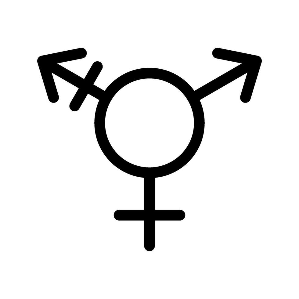 Trans Icon Vector Symbol Design Illustration