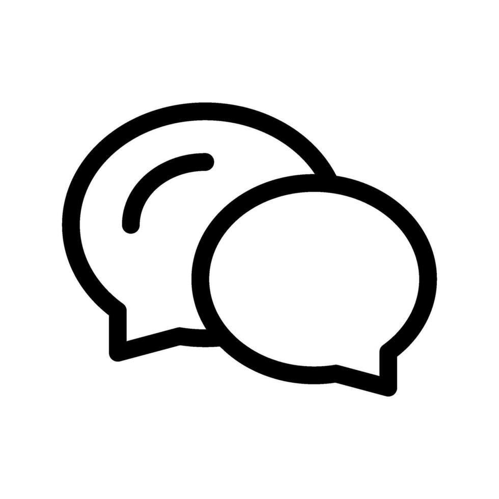 Chat Icon Vector Symbol Design Illustration