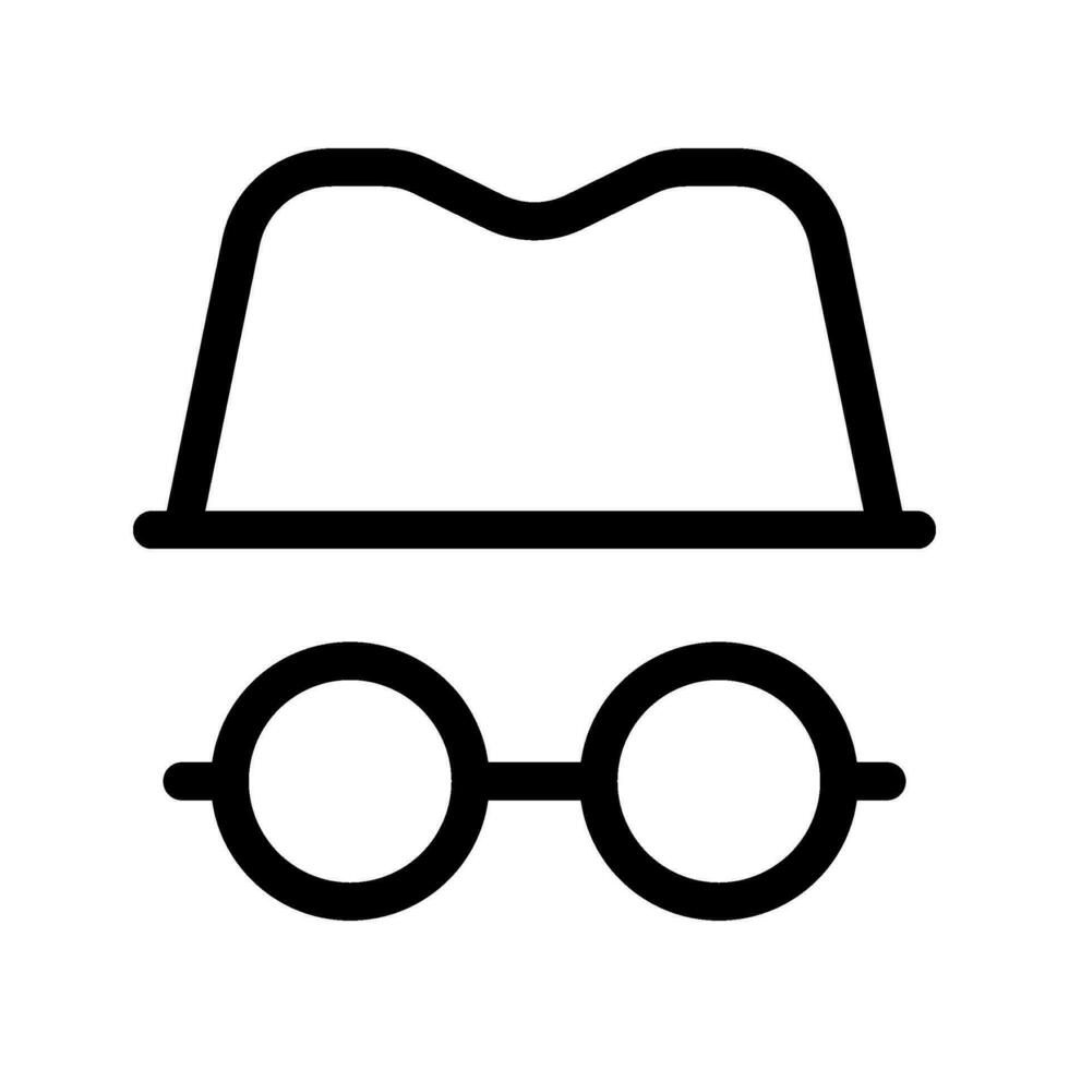 espía icono vector símbolo diseño ilustración