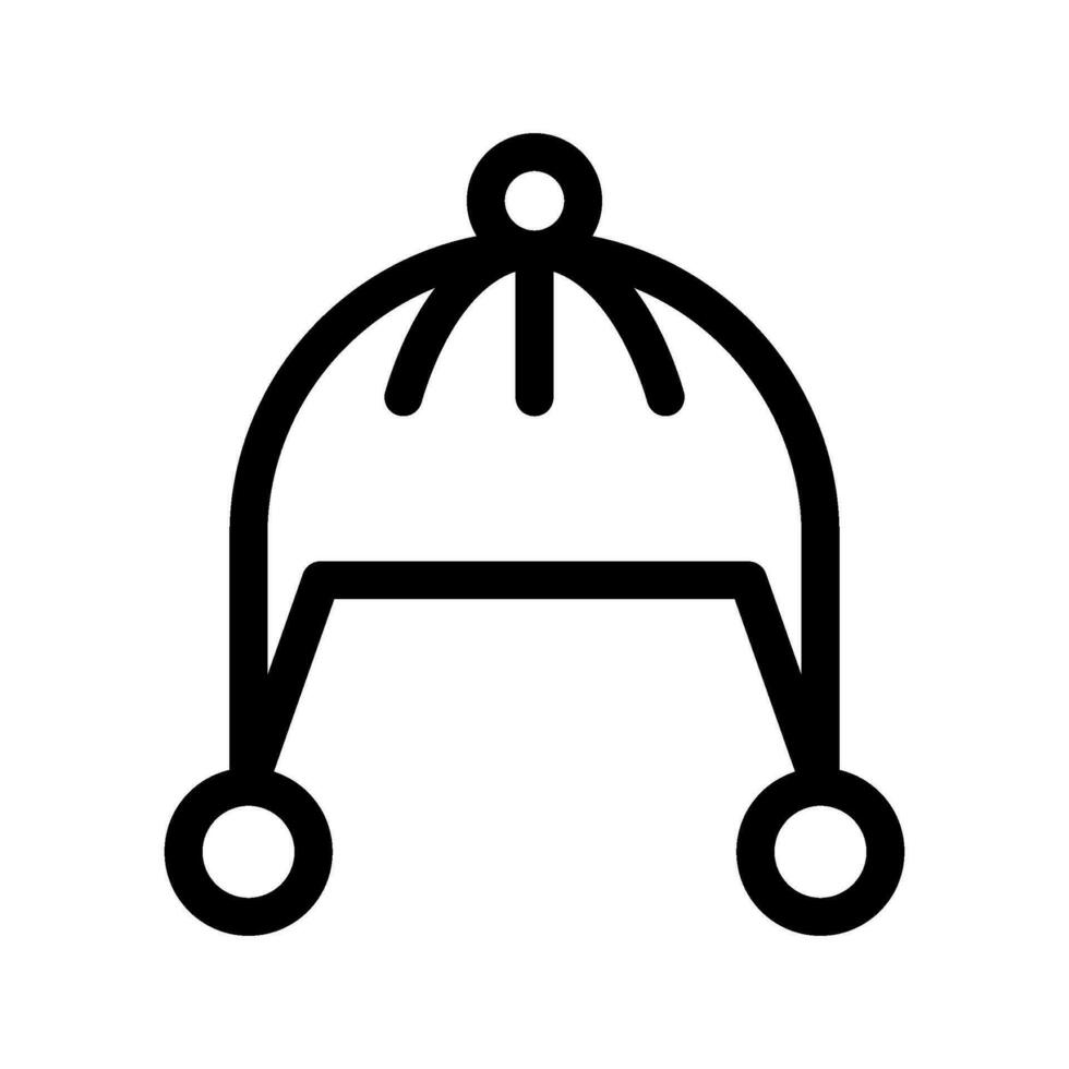 Beanie Icon Vector Symbol Design Illustration