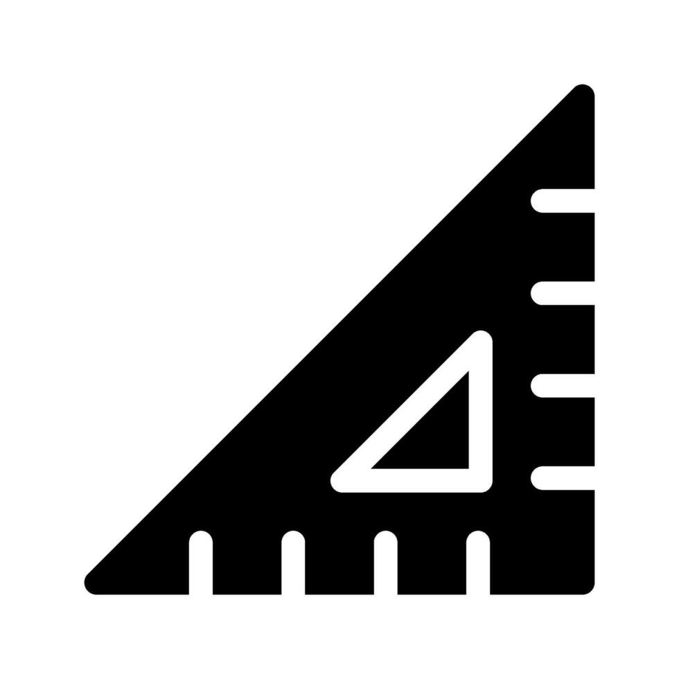 regla icono vector símbolo diseño ilustración