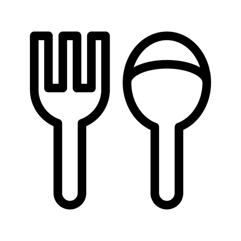 Cutlery Icon Vector Symbol Design Illustration