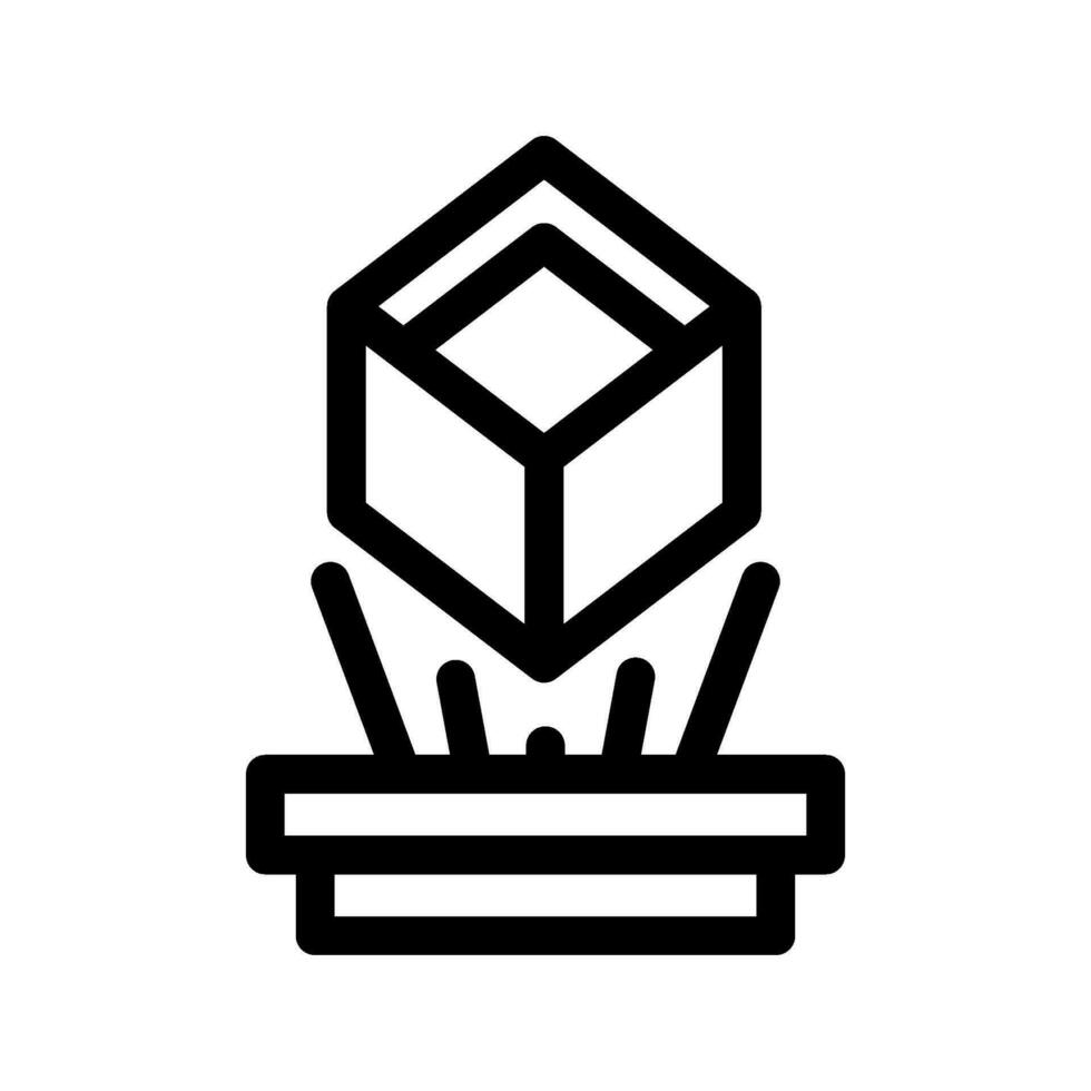 Hologram Icon Vector Symbol Design Illustration