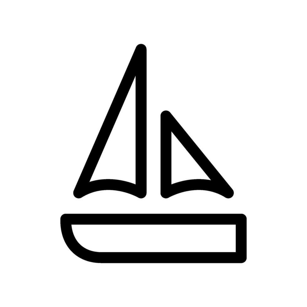 Boat Icon Vector Symbol Design Illustration