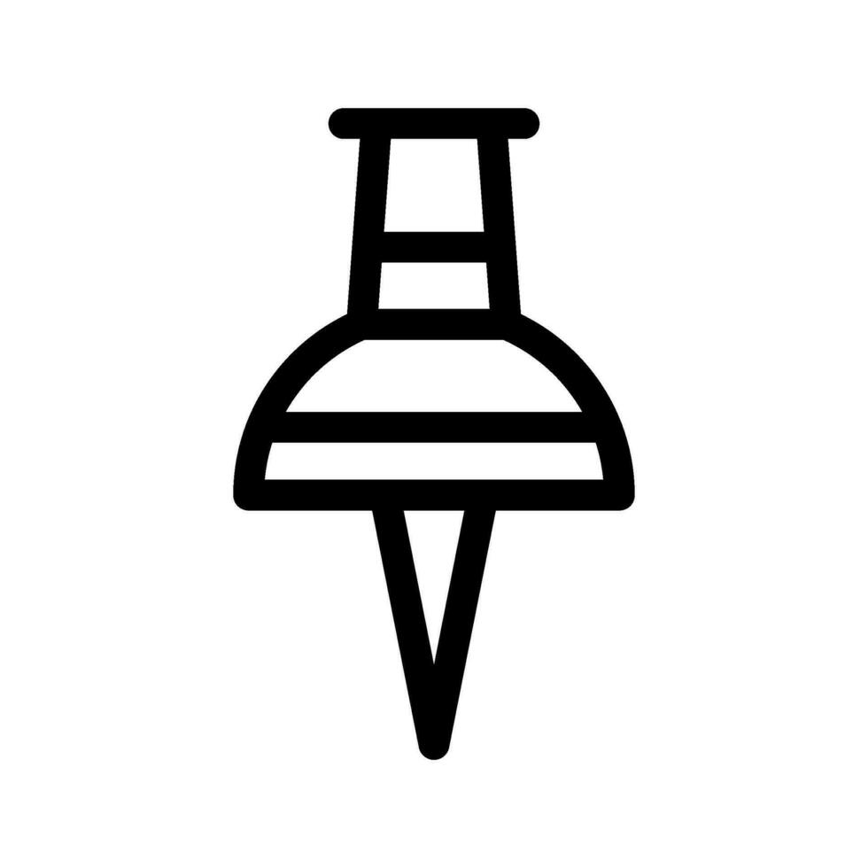 Pin Icon Vector Symbol Design Illustration