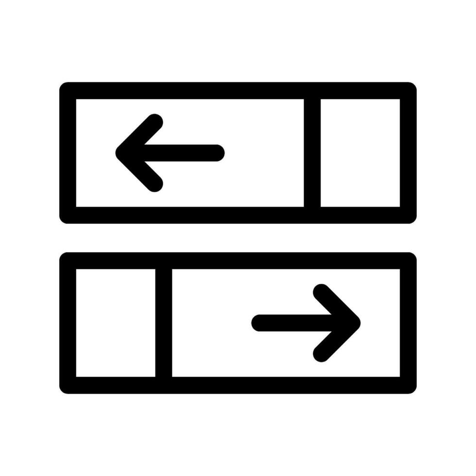 Directions Icon Vector Symbol Design Illustration