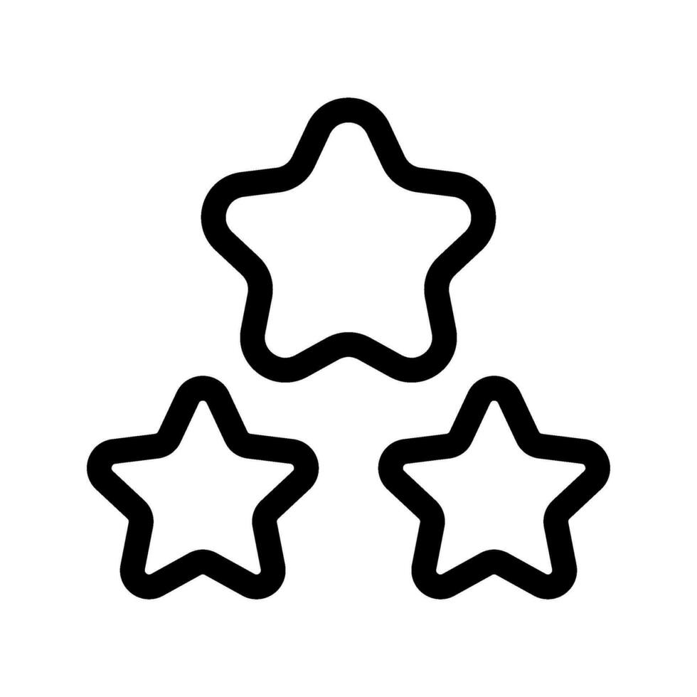 Stars Icon Vector Symbol Design Illustration