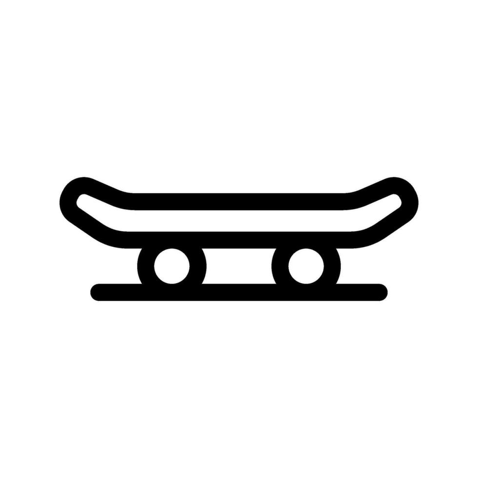 Skateboard Icon Vector Symbol Design Illustration