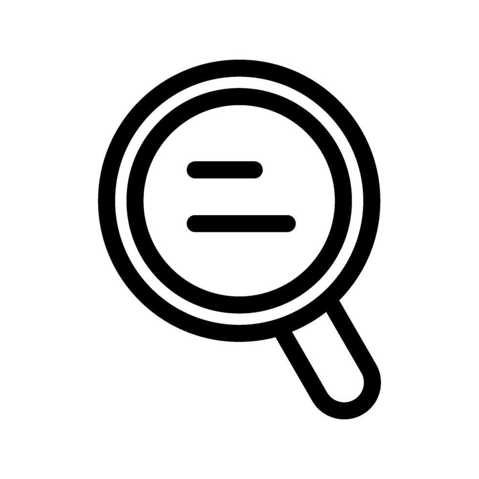 Search Text Icon Vector Symbol Design Illustration