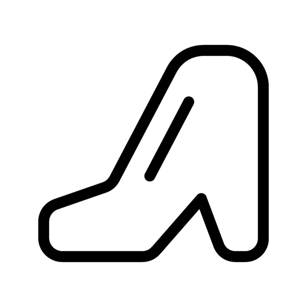 High Heels Icon Vector Symbol Design Illustration