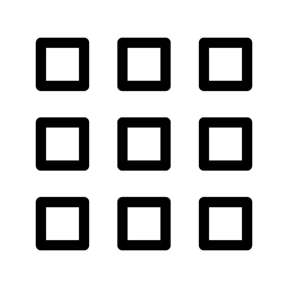 Menu Icon Vector Symbol Design Illustration