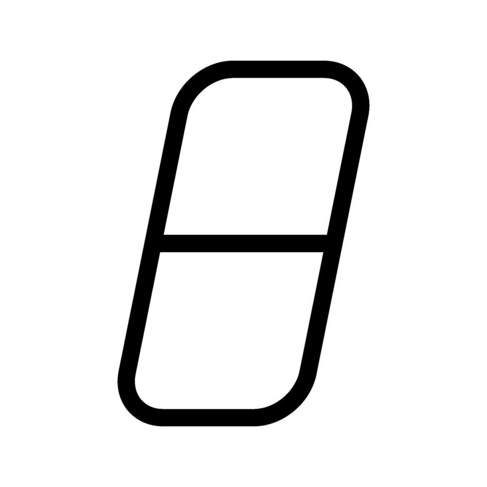 Eraser Icon Vector Symbol Design Illustration