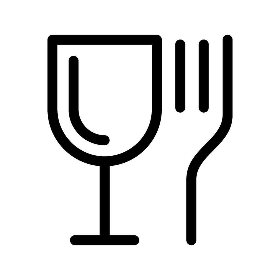 Food Safe Icon Vector Symbol Design Illustration