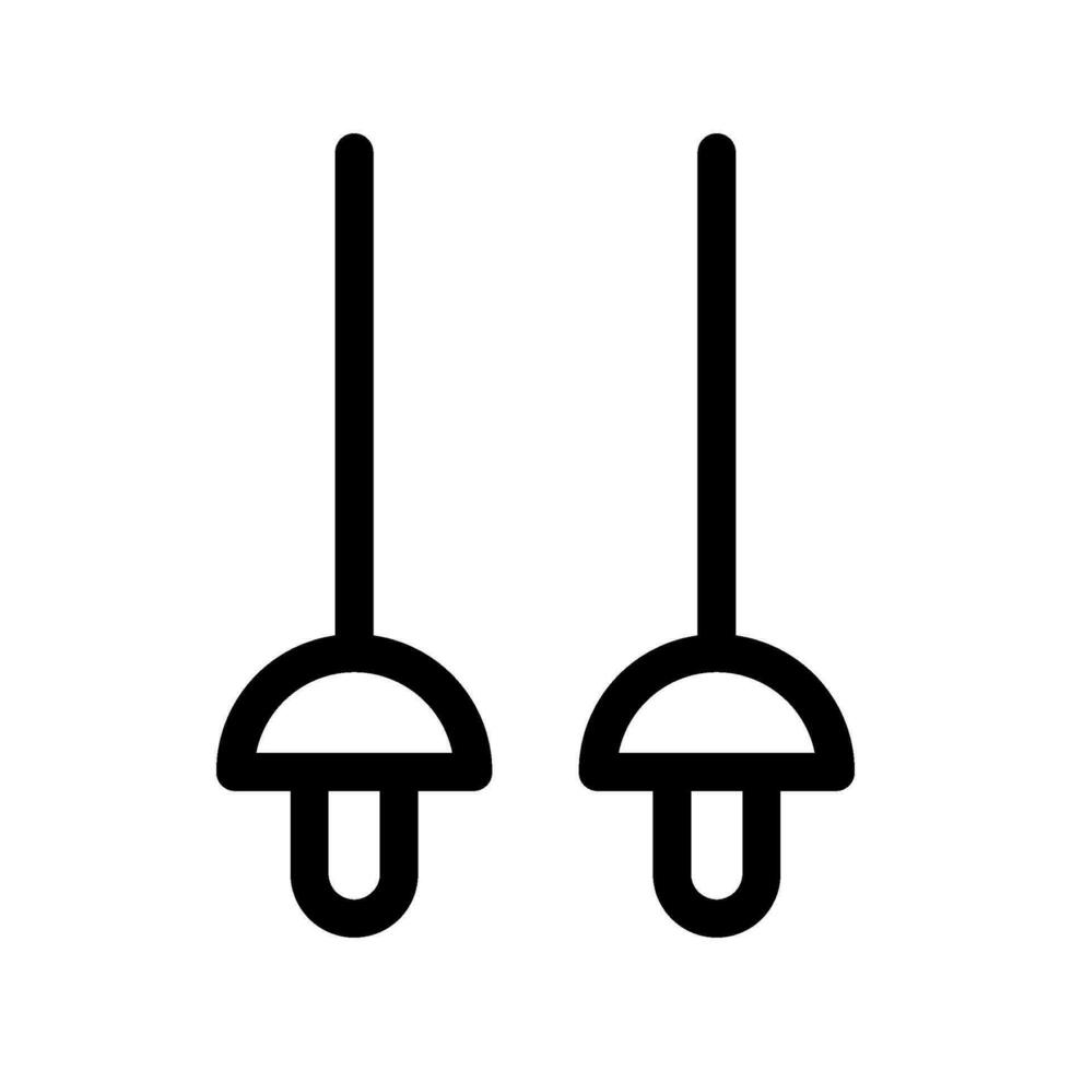 Fencing Icon Vector Symbol Design Illustration