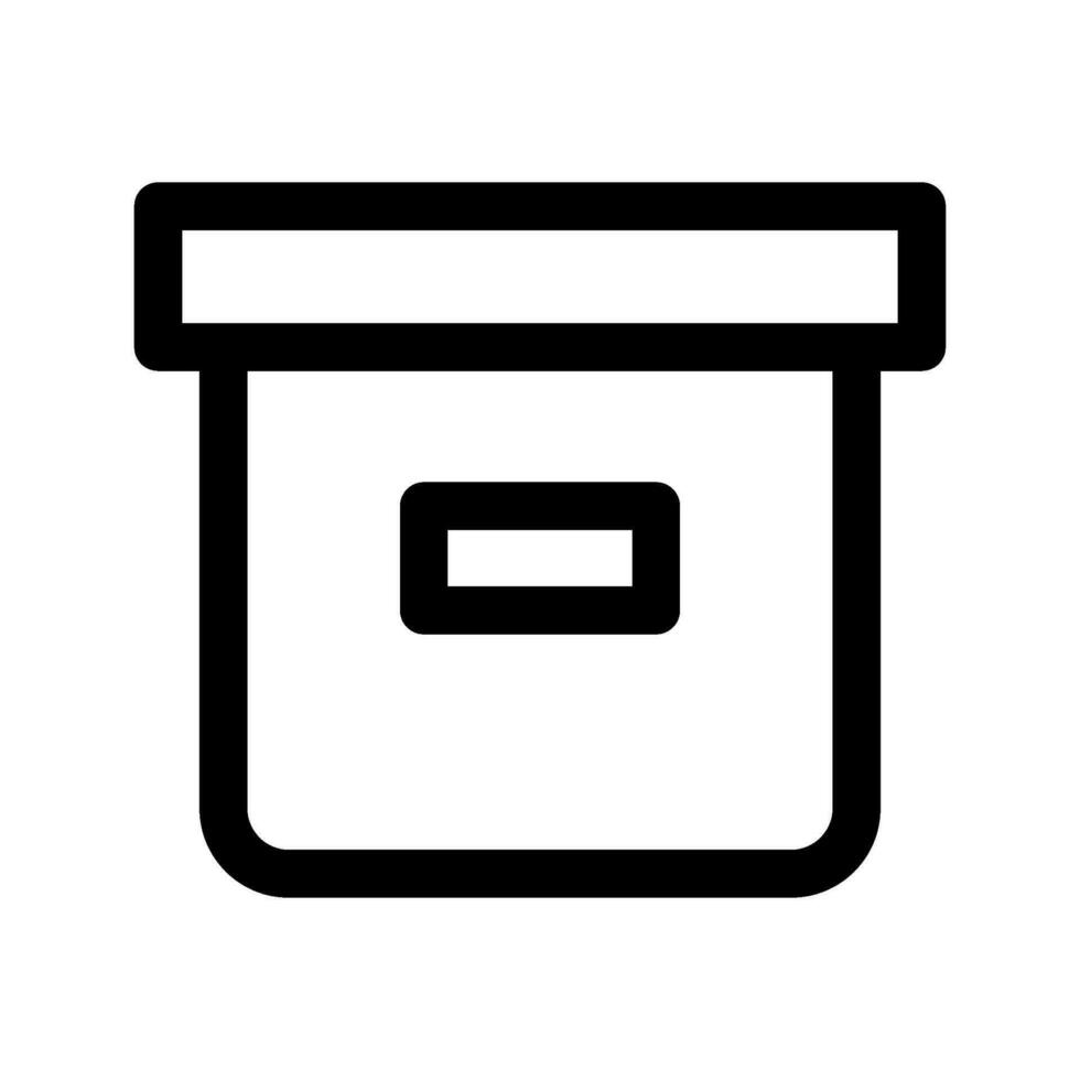 Archive Icon Vector Symbol Design Illustration