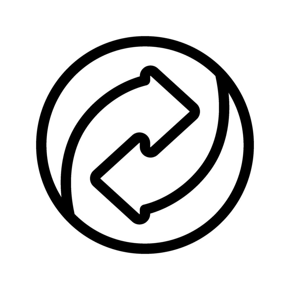 Recycling Icon Vector Symbol Design Illustration