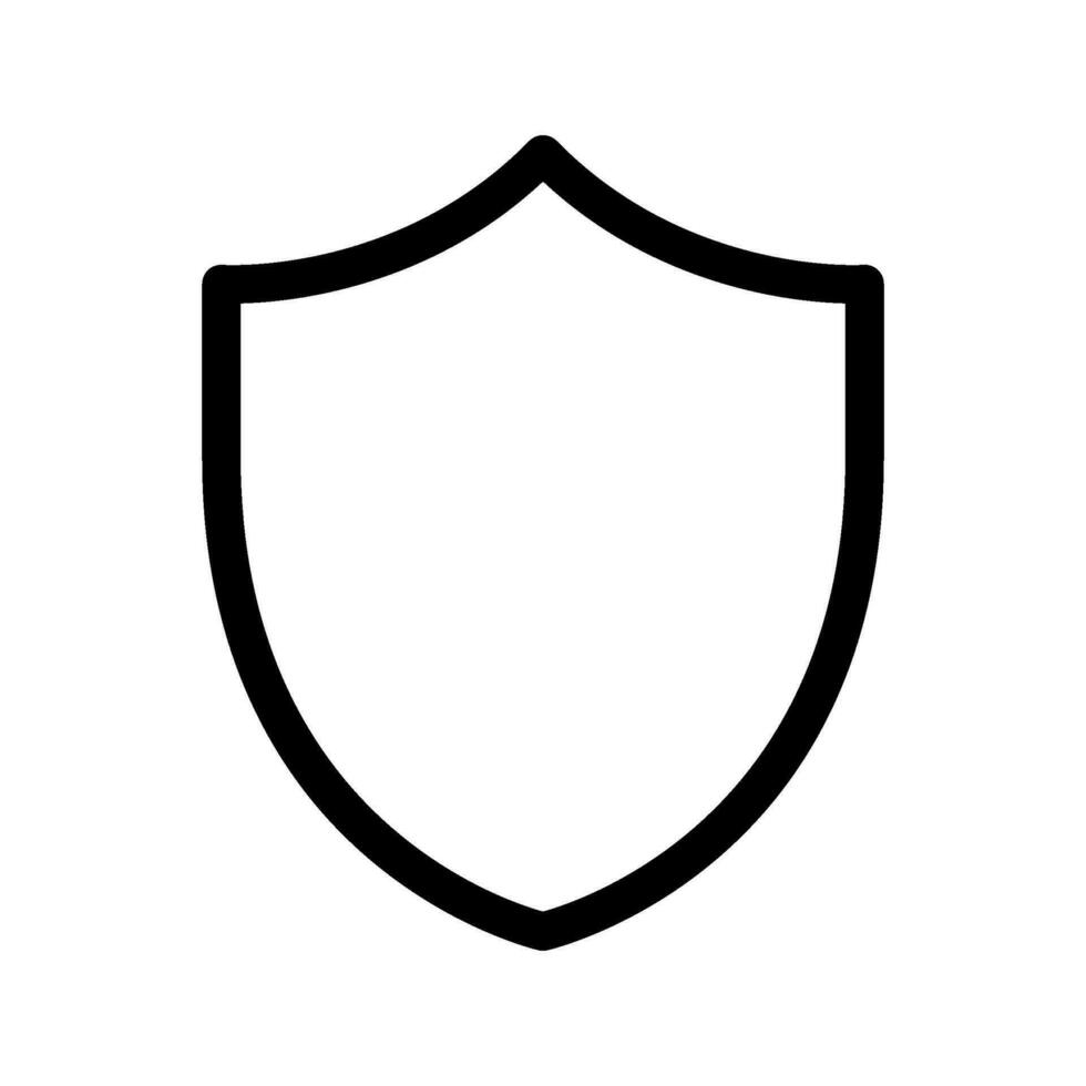 Shield Icon Vector Symbol Design Illustration