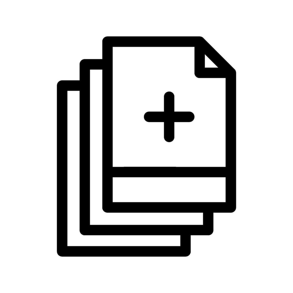 Add Folder Icon Vector Symbol Design Illustration