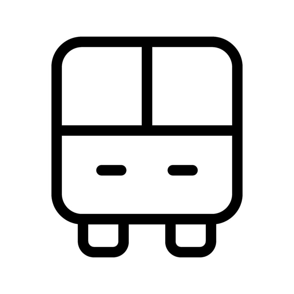 Bus Icon Vector Symbol Design Illustration