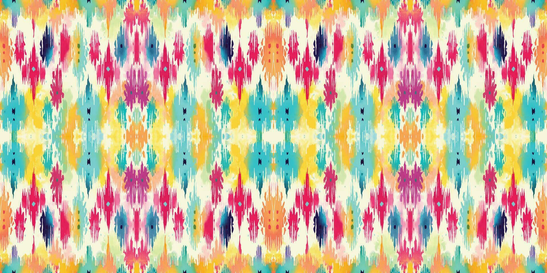 Seamless batik pattern,Seamless tribal batik pattern,and Seamless colorful pattern resemble ethnic boho, Aztec,and ikat styles.designed for use in wallpaper,fabric,curtain,carpet,Batik Embroidery vector