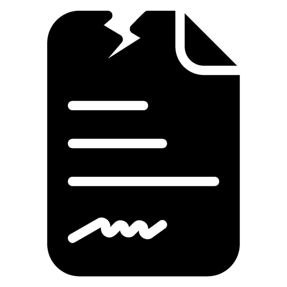 contract glyph icon vector