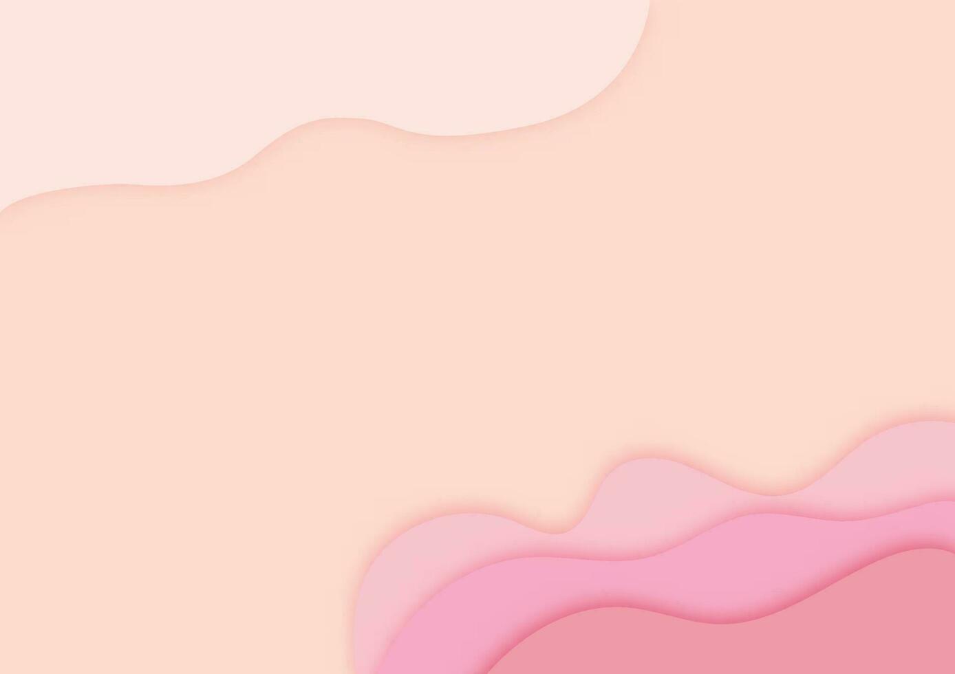 Pink room background. Abstract empty studio. Horizontal bg. Light scene for product. vector