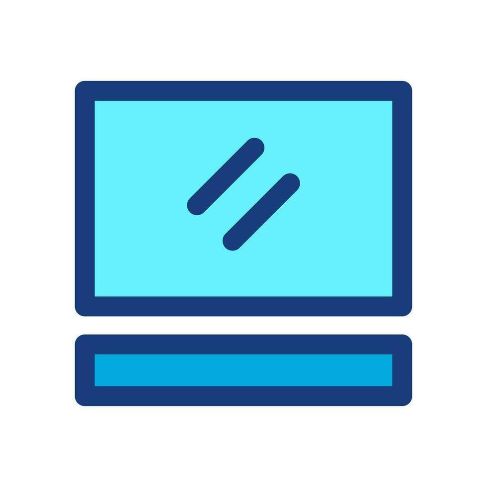 monitoring vector icon vector isolated on white background. Simple vector logo