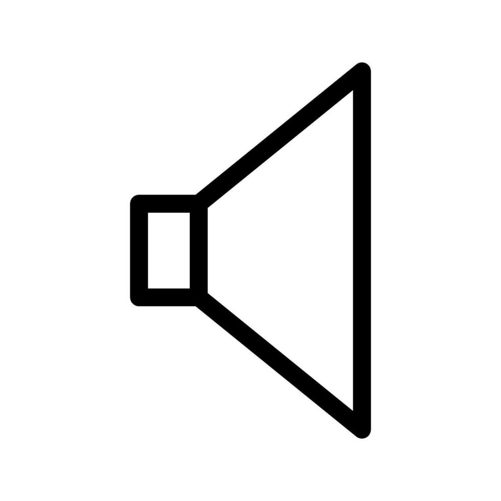 Speaker Icon Vector Symbol Design Illustration